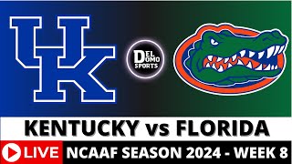 KENTUCKY VS FLORIDA LIVE 🏈 NCAAF COLLEGE FOOTBALL PlaybyPlay  WEEK 8  OCT 19 2024 [upl. by Opportuna]