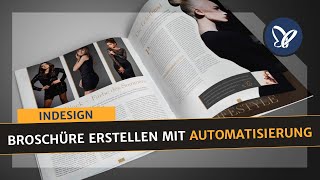 InDesignTutorial Die Erstellung einer Broschüre mit Automatisierung [upl. by Serra]