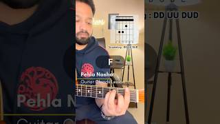 Pehla Nasha  Guitar Chords Lesson pehlanasha guitarchords guitarlessons guitar chords lesson [upl. by Allemaj]