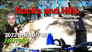 2022 Sherco 300 SE Factory  Glass House Mountain HILLS [upl. by Max]