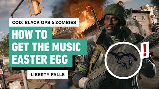 Call of Duty Black Ops 6 Zombies  How to Get the Liberty Falls Music Easter Egg [upl. by Hutchison]