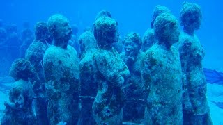 Top 5 Incredible Underwater Statues [upl. by Paulo]