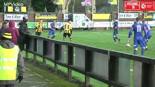 Hebburn Town FC v Clee Town FC [upl. by Ecnarual1]