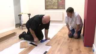 How To Lay a New Laminate Floor [upl. by Airretnahs]