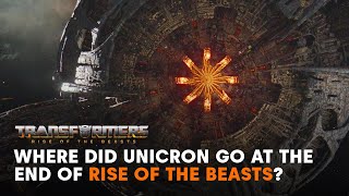 EXPLAINED What Happened To Unicron  Transformers Rise Of The Beasts [upl. by Aleil160]