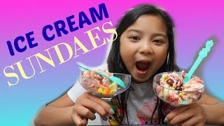 HOW WE MAKE ICECREAM SUNDAES [upl. by Earehc]