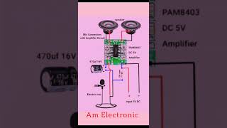 Mic connection amplifierelectronic electrical amplifier viralshort viralreels viralvideo [upl. by Trisha98]