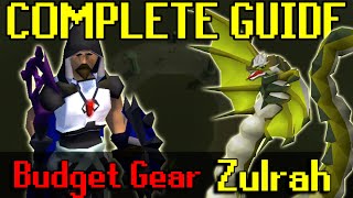 Zulrah Guide  Low Budget Gear w Safespot and Plugin  OSRS Old School Runescape [upl. by Mathew347]