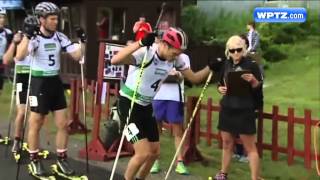 Local Olympic hopefuls race in Biathlon qualifier [upl. by Healion206]