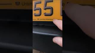 Number plate slogans xk8 number plates automobile rain funny [upl. by Herstein]