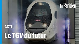 Plus de place plus écologique La SNCF dévoile son nouveau TGV [upl. by Akoek740]