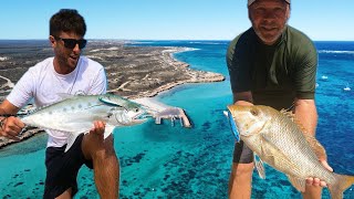 Fishing the Ningaloo reef with surface lures [upl. by Ivens]