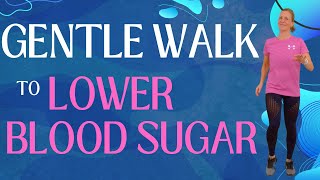 10 Min After Eating Walking Workout  GENTLE Exercise to Lower Blood Sugar [upl. by Hayne821]