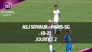 J2  ASJ Soyaux  ParisSG 02 le résumé [upl. by Aerona]