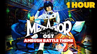 Metaphor ReFantazio OST  AMBUSH Battle Theme EXTENDED 1 Hour [upl. by Akselaw]