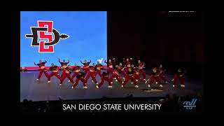 2024 UDA San Diego State University Dance Team HipHop Nationals Semi Finals [upl. by Thom]