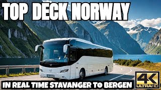 Is This the Most Beautiful Drive in Europe Stavanger to Bergen by luxury coach [upl. by Melosa]