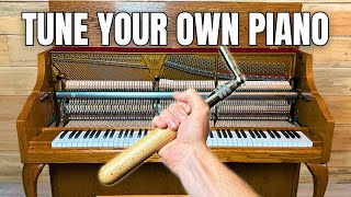 How to tune a piano  Beginner’s Guide free 1hr course [upl. by Strephon170]