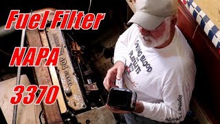 Changing Fuel Filter NAPA 3370 [upl. by Barby347]