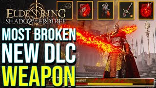 Elden Ring DLC  New Highest Damage Weapon is Actually Cracked Impaler Shadow of the Erdtre Build [upl. by Latsyrhk]