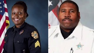 Law enforcement honor fallen heroes Norman Lewis and Debora Clayton [upl. by Molloy]