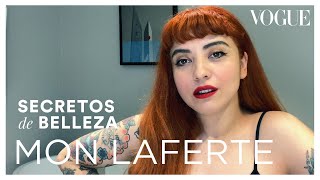 Mon Laferte revela cómo se maquilla para salir al escenario  Secretos de Belleza  Vogue México [upl. by Hgielanna350]