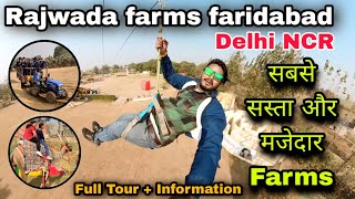 Rajwada farms faridabad  Rajwada farms ticket timing all activities  Place to visit in Faridabad [upl. by Bella]