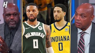 Inside the NBA reacts to Bucks vs Pacers Game 6 Highlights [upl. by Lamek]