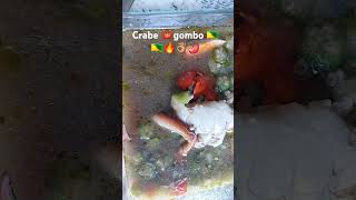 Crabe 🦀gombo 🥰🇬🇫🇬🇫🇬🇫🇬🇫🇬🇫food cooking [upl. by Teragramyram]