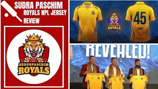 Sudurpaschim Royals NPL Jersey review 👕🏏🏆🎽cricket npl crickettournament [upl. by Yonina]