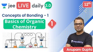 JEE Basics of Organic Chemistry L1  GOC  Unacademy JEE  Chemistry  Anupam Gupta [upl. by Luoar921]