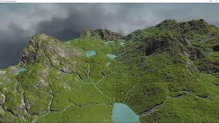 real time hydraulic erosion using compute shaders  OpenGL [upl. by Liarret]