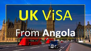 UK Visa from Angola l Contact us [upl. by Ecnerret]