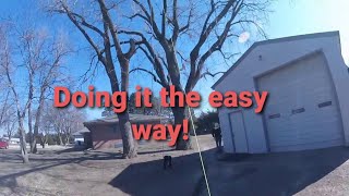 Cheating Ronin Battery Powered Tree Ascender Easy Climbing [upl. by Drehcir]