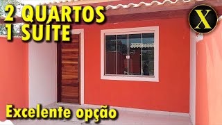 VENDIDA  Linda casa com 2 quartos sendo 1 suíte Junto da lagoa do Marine [upl. by Selry]