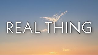 Macy Kate  Real Thing Lyrics [upl. by Alessig]