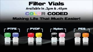 Filter Vials Color Coded [upl. by Henrion46]