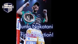 Junto Nakatani fight Reaction [upl. by Nahte]