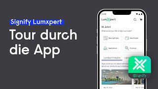 Kurzer Überblick über die Signify Lumxpert App [upl. by Tabitha254]