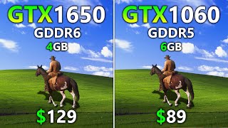 GTX 1650 vs GTX 1060  Test in 18 Games [upl. by Acinaj]