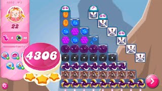 Candy Crush Saga Level 4306 NO BOOSTERS  3 Stars 🌟🌟🌟 [upl. by Holton833]