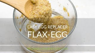 Flax egg [upl. by Nodlehs]