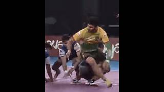 Pardeep Narwal 8 point raid  Golden Era  PKL 2024 pklseason11 pardeepnarwal dubkiking short [upl. by Kiah988]