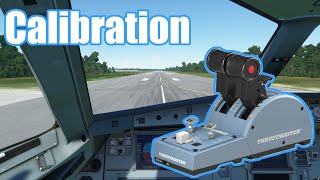 Airbus Throttle Quadrant  Calibration  EASY [upl. by Illom961]