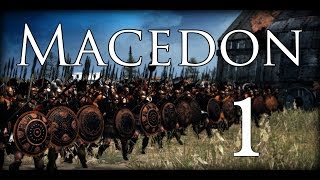 Rome 2 Radious Total War Mod Lets Play Macedon Part 1 Mod features and first turns [upl. by Niawtna]