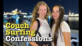 Episode 25 CouchSurfing Confessions in Istanbuls New City [upl. by Phedra972]