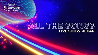 Official Recap  LIVE SHOW  Junior Eurovision Song Contest 2022 [upl. by Ybrek]