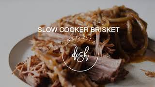 Slow Cooker Brisket [upl. by Enimajneb]