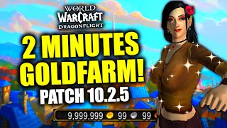 Make Up To 8000 GOLD In 2 MINUTES WoW Dragonflight  Patch 1025  Seeds of Renewal [upl. by Rodgers]