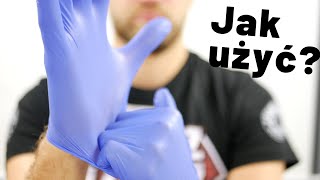 Jak prawidłowo korzystać z rękawiczek medycznych Jak bezpiecznie ściągnąć [upl. by Jenilee587]